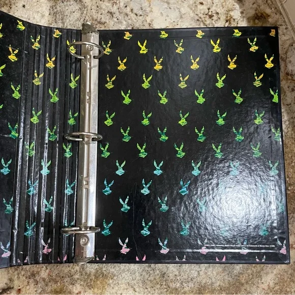 Looney Tunes TAZ the Tasmanian Devil Binder 3-Ring 90s RETRO Vintage New - Picture 5 of 8